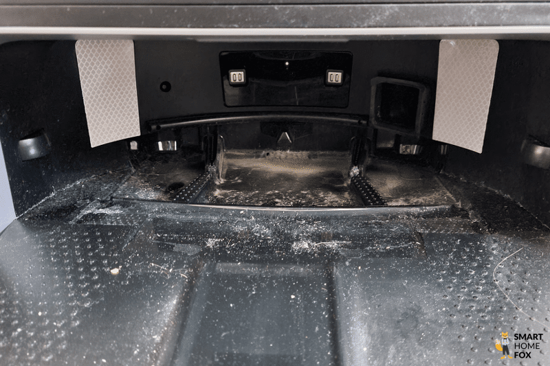 Грязная ванночка для салфетки на станции Ecovacs Deebot X1 OMNI Station